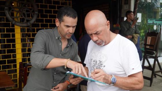 Precandidato presidencial Daniel Palacios.