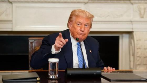 Donald Trump El presidente Trump advirtió que intervendrá militarmente en Gaza si Hamás no detiene los asesinatos.