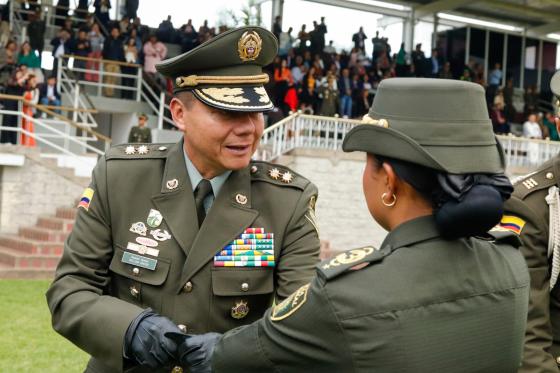 Policía Nacional William Rincón asume la Policía tras perder a su hijo en 2024.