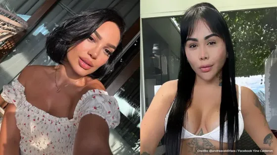 Andrea Valdiri Yina Calderón Andrea Valdiri Yina Calderón pelea