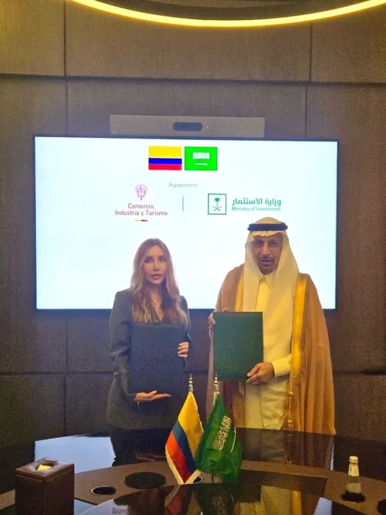 Colombia y Arabia Saudita firman memorando