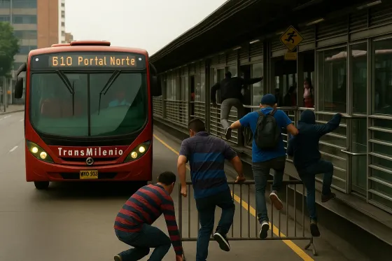 colados-trasnmilenio-perdidas-crowe