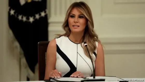 Melania Trump Melania Trump anunció que ocho niños ucranianos fueron reunidos con sus familias