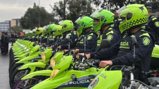La Policía de Bogotá La Policía de Bogotá halló ocho motocicletas robadas