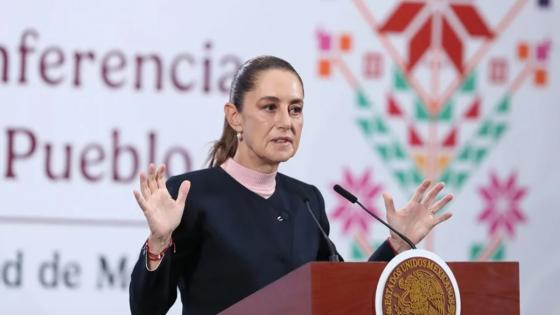 Claudia Sheinbaum, presidenta de México.