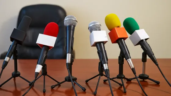 Micrófonos de medios