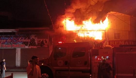 Incendio San Victorino