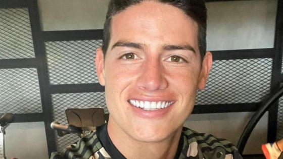 James Rodríguez trío amoroso
