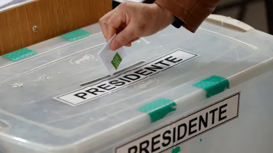 Urnas de elecciones chilenas