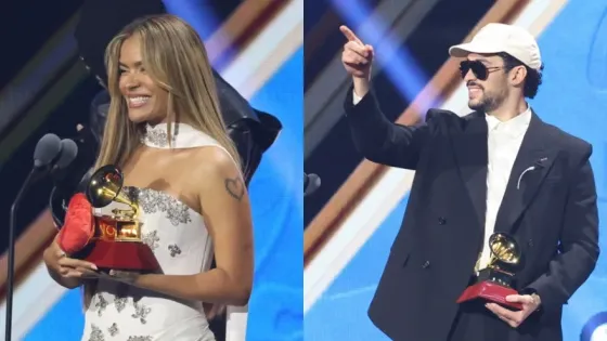 Karol G y Bad Bunny Latin Grammy 2025