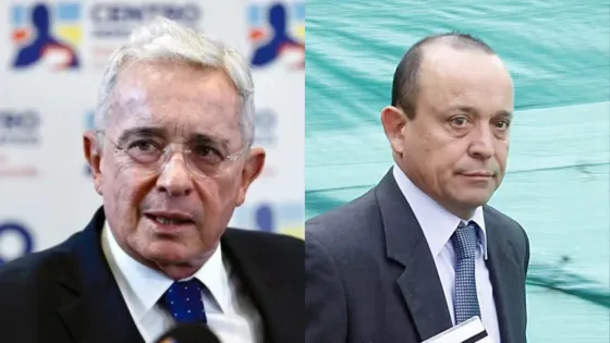 Álvaro Uribe y Santiago Uribe
