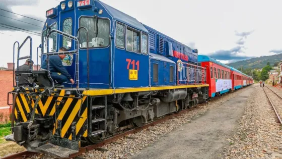Luz verde al Tren de Zipaquirá Tren en la sábana de Bogotá
