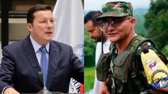 Penagos respondió a las advertencias de las disidencias de las Farc.