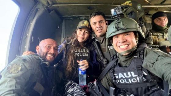 La Policía Nacional rescató a Yennis Vanessa Salazar 