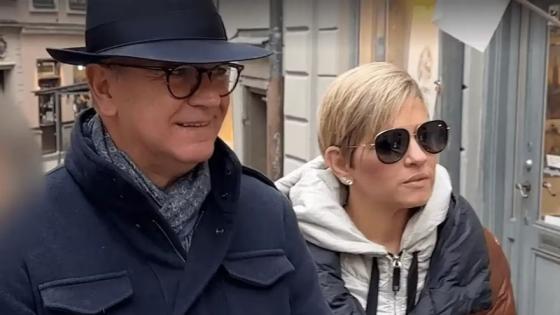 Un medio sueco captó a Verónica Alcocer en Estocolmo junto al empresario Manuel Grau.