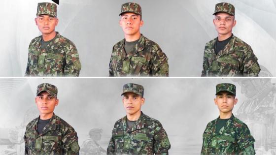 Militares asesinados por el ELN