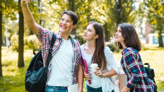 Estudiantes en Alemania.