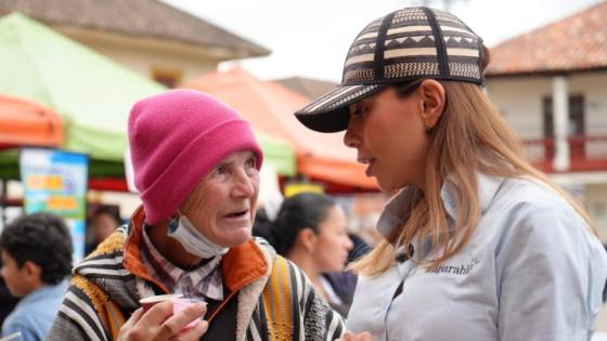 Lizeth Reina, candidata al Senado.