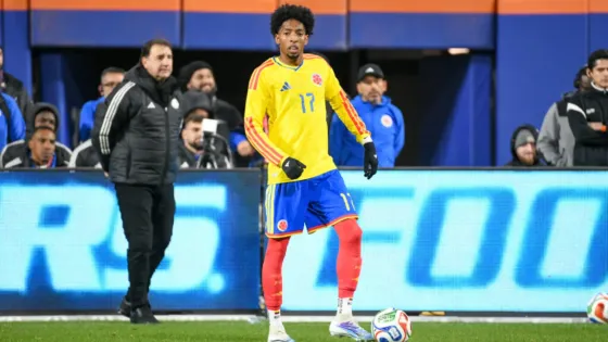 Johan Mujica, jugador de la Selección Colombia