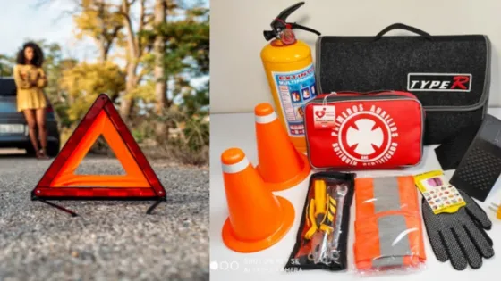 Kit de viaje en carretera