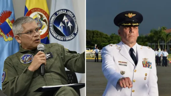 mayor general Carlos Fernando Silva Rueda y mayor general Carlos Fernando Silva Rueda
