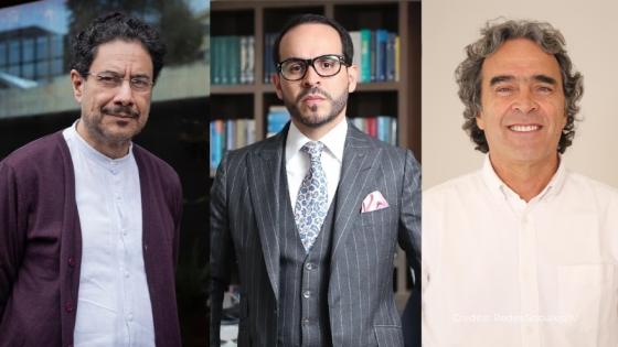 Iván Cepeda, Abelardo de la Espriella y Sergio Fajardo.