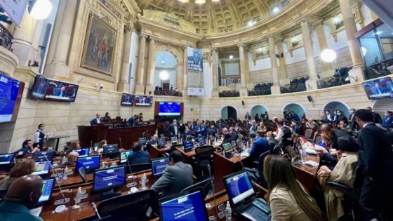 Plenaria del Senado.