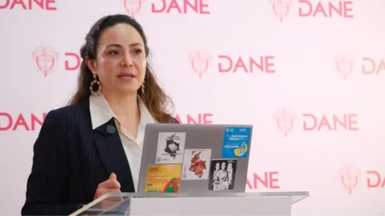 Directora del DANE, Piedad Urdinola. 