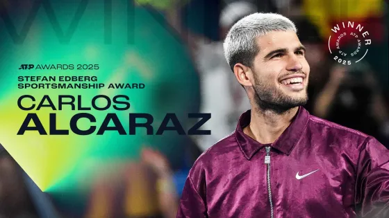 Alcaraz arrasa en los Premios ATP 2025