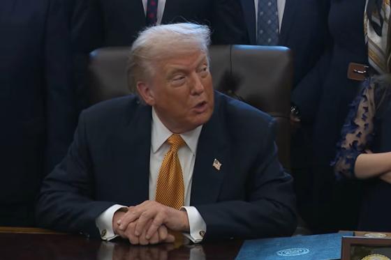 Donald Trump trasmisión Casa Blanca