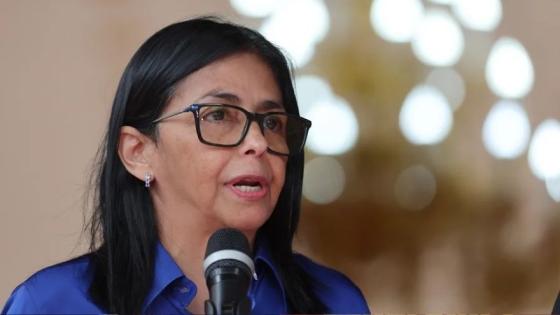 Delcy Rodríguez habló con EE. UU.
