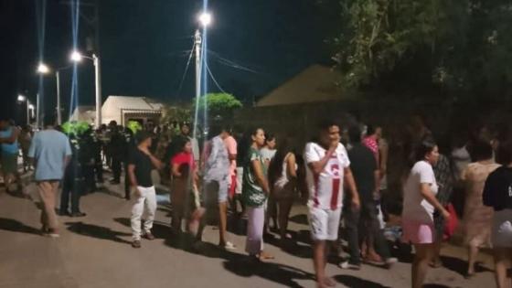 Hombres armados dispararon contra un grupo de personas en Maicao.