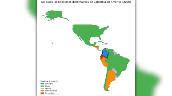 Así están las relaciones de Colombia con los países de América en 2026