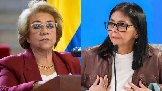 Delcy Rodríguez visitará Bogotá para reunirse con Gustavo Petro