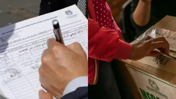 Firmas vs votos en Colombia: tres casos que explican la brecha