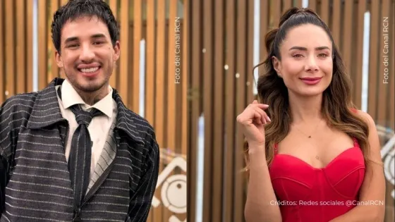 Valentino Lázaro y Johanna Fadul La casa de los famosos