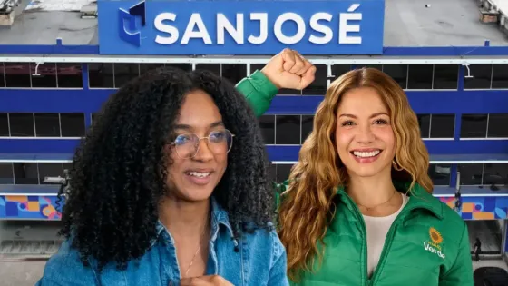 Juliana Guerrero, Cathy Juvinao y Fundación San José.