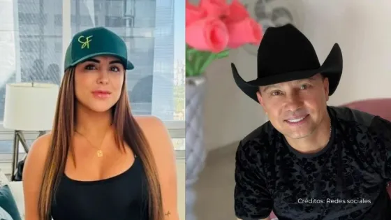 Giovanny Ayala y hermana de Yeison Jiménez