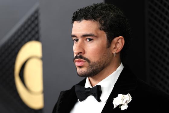 Bad Bunny Grammy 2026 look