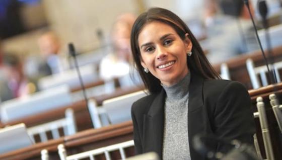 Congresista Ángela Vergara.