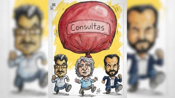 Caricatura de la semana: Consultas y disputas