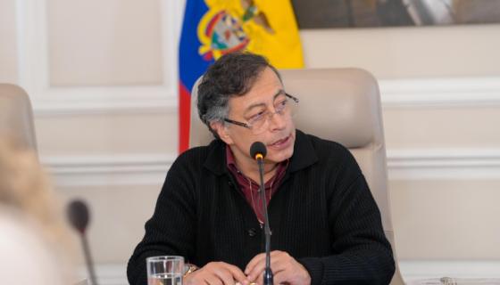 Presidente Gustavo Petro.