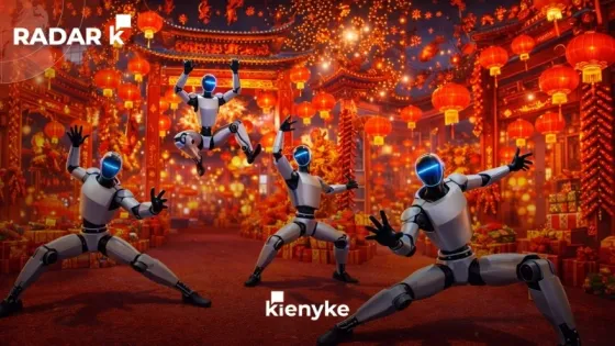 Con su Año Nuevo Lunar, China puso robots humanoides en el centro del espectáculo