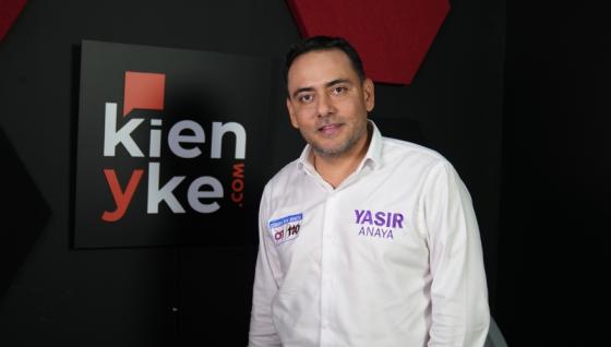 Yasir Anaya, candidato a la Cámara por Bogotá.