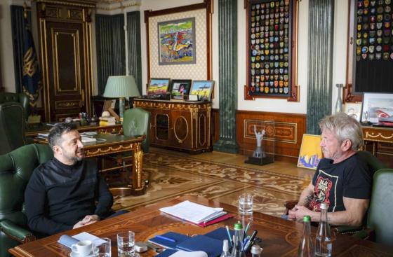 Sean Penn en Ucrania