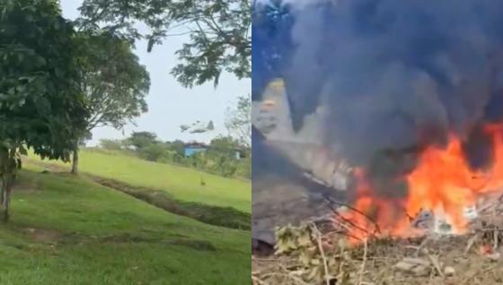 Accidente aéreo en Putumayo.