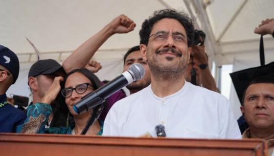 Iván Cepeda, candidato presidencial.