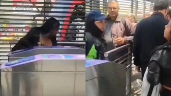 Mujer intentó colarse en TransMilenio, insultó a guardia y podría ser sancionada