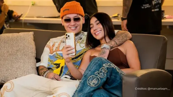 Blessd se reconcilia con Manuela QM