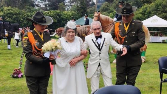 La pareja de adultos mayores que pasó de la vivir en calle al altar